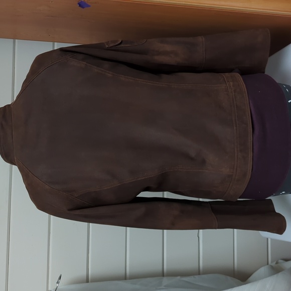 Nubuck leather jacket, size M - Picture 4 of 7